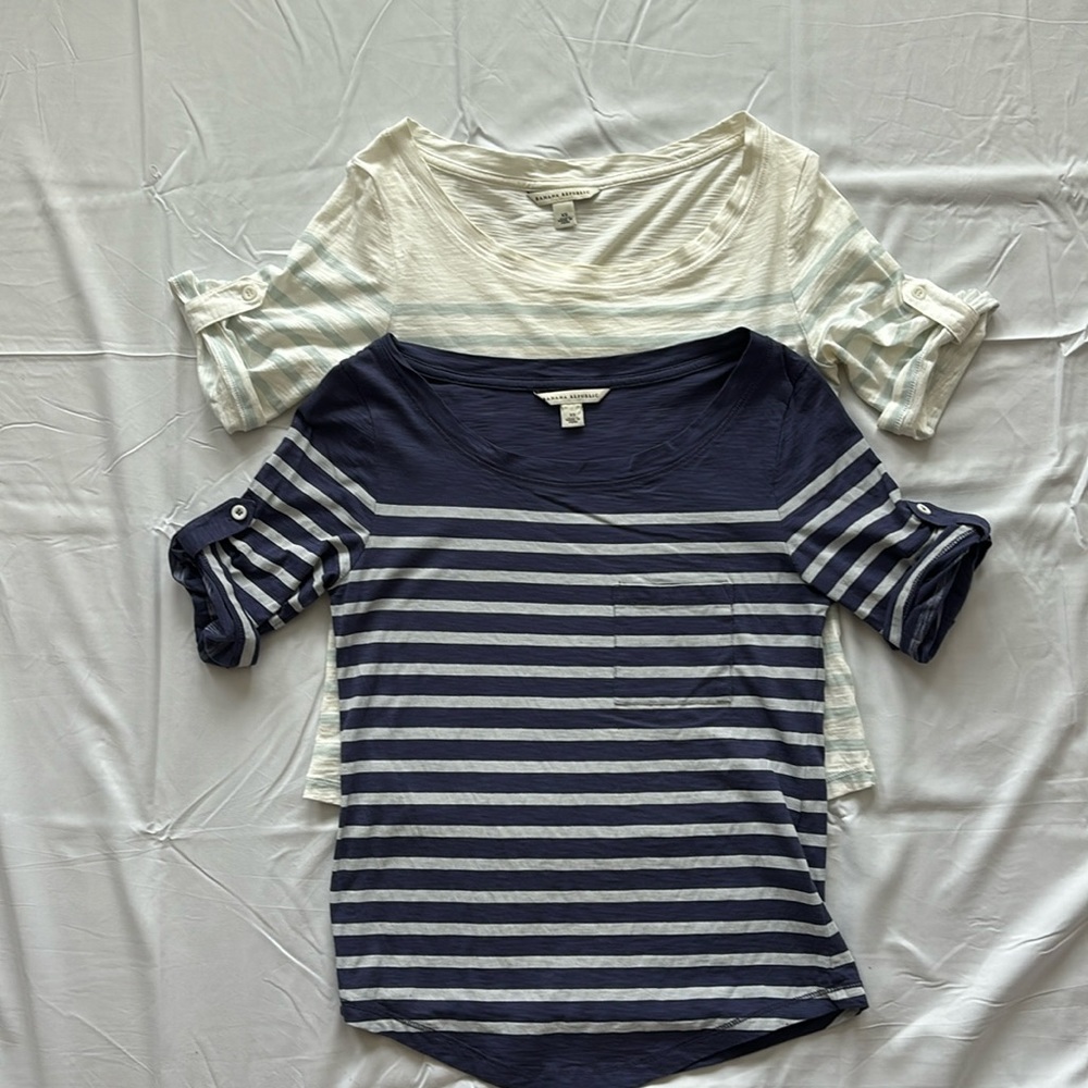 Banana Republic lot of 2 tops